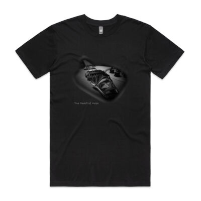 The Heart of Music - Guitar - AS Colour - Staple Crew Tee (Premium) Thumbnail